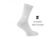 White Scottish lisle thread socks - Scottish Lisle Cotton Socks from Mario Bertulli - specialist in height increasing shoes