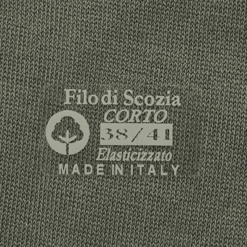 Green Scottish lisle thread socks - Scottish Lisle Cotton Socks from Mario Bertulli - specialist in height increasing shoes