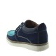 Pistoia Elevator Shoes Navy blue/turquoise +2.2''