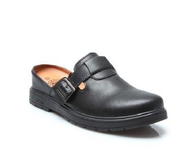 Sabot rehaussant Turi noir +6 cm