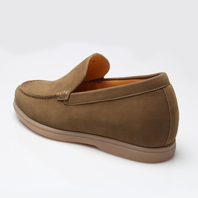 Trivero Mocassins Rehaussants sable +6 cm