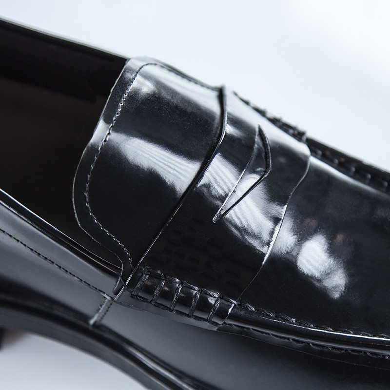 Height increasing loafers | patent black  +2.6" | Mario Bertulli