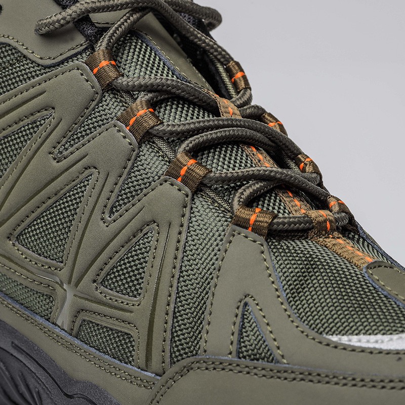 Height Increasing Sports Shoes | Kaki +2.8" | Mario Bertulli