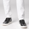 Men’s wedge heel sneaker | Black +6 cm | Mario Bertulli