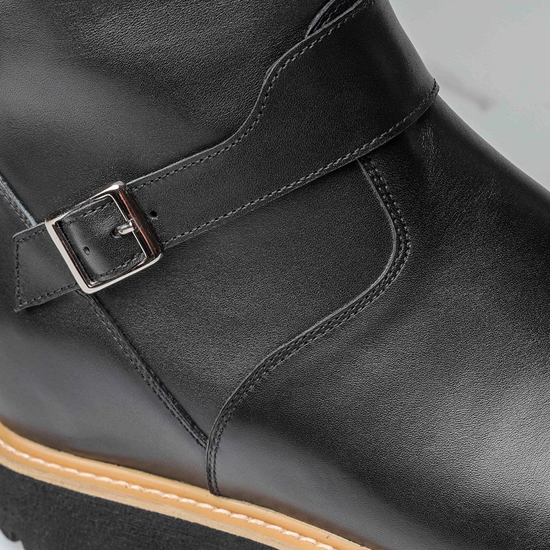 Height increasing Boots Rasura |black +3.2" | Mario Bertulli