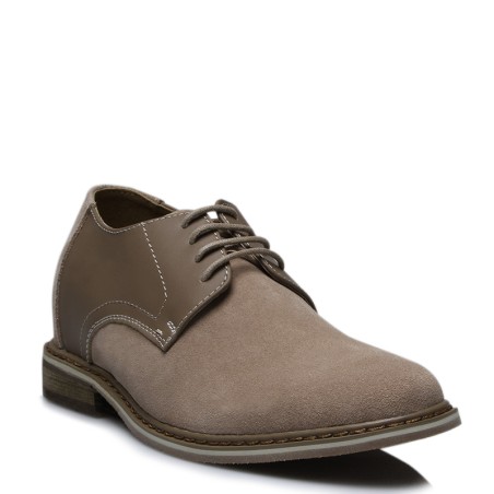 Trabia shoes beige +2.4" - Mario Bertulli