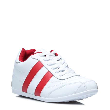 Sorrento sport shoes white/red +2''