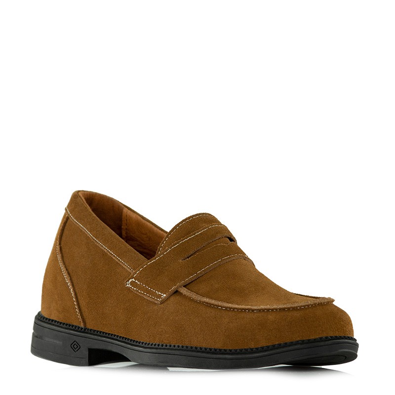 Height increasing loafers | Camel +2.2" | Mario Bertulli