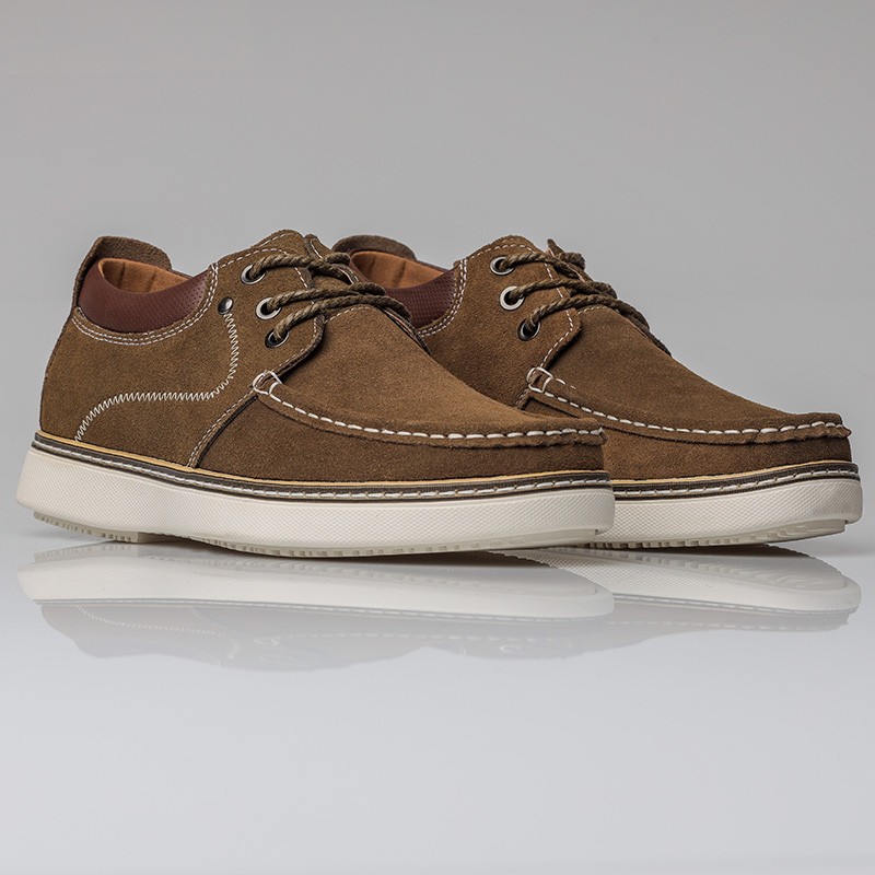 Pistoia shoes brown +2.2" - MARIO BERTULLI