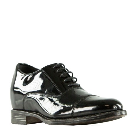 Mondovi elevator shoes mens black +2.6''