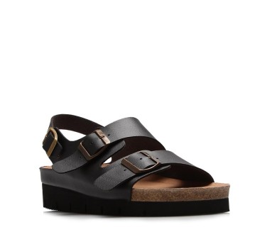 Elevator Sandals | Black +2.0'' / +5 CM | Mario Bertulli