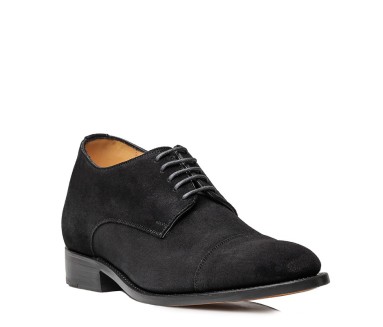 Valentino goodyear black height increasing shoe men +2.4'' | Mario Bertulli