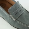 Elevated Men's Loafer | Light Gray +2.2'' | Mario Bertulli