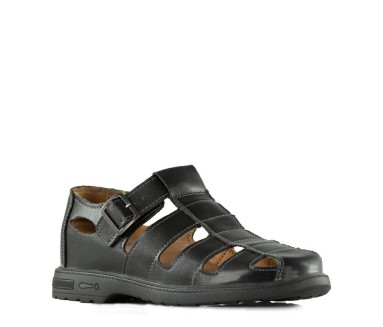 Height Increasing Sandals Matera black +2.0''