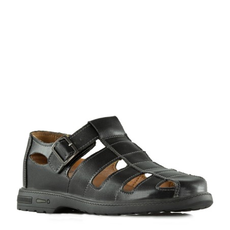 Elevator Sandals | black +2.0'' / +5 CM | Mario Bertulli