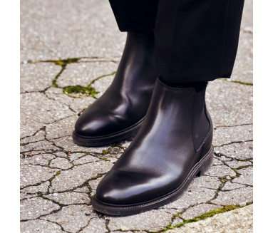 Height increasing Boots Padova | black +7,5 | Mario Bertulli