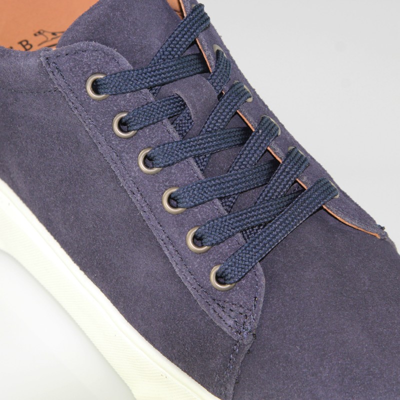 Sova navy height-increasing shoes women +7.5 cm