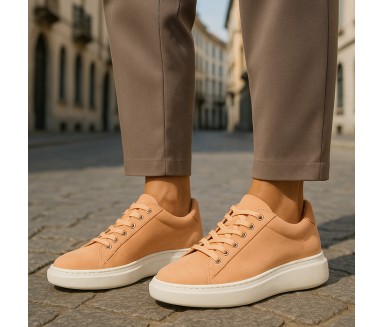 Sova peach height-increasing shoes women +7.5 cm