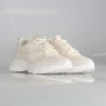 Versilia Men's Elevator Sneakers Beige +7cm