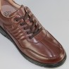 Pineto Brown Height-Increasing Shoes +7 cm