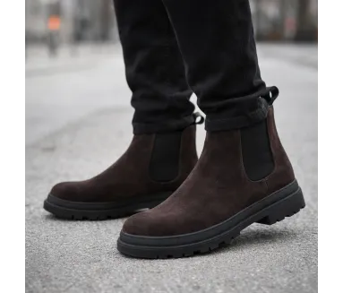 Firenze Elevator Boots brown +3"