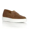 Height-increasing loafers Rimini brown +2.36 inches | Suede