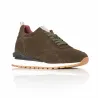 Men's Elevator Sneakers | Torino khaki +3.0'' | Mario Bertulli