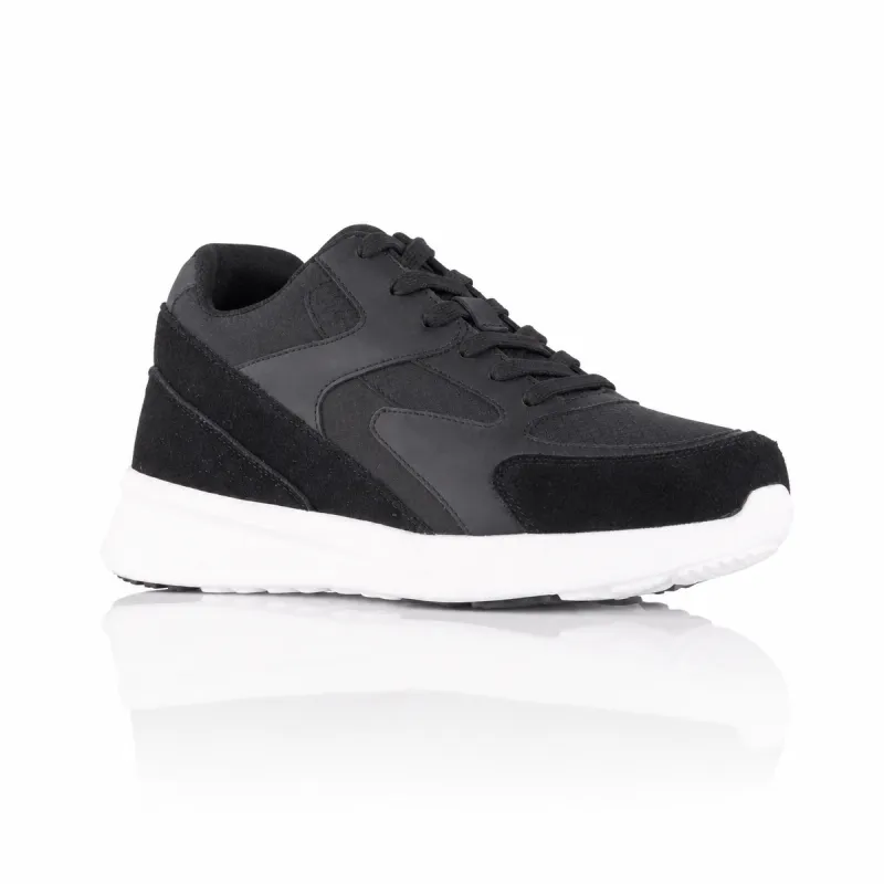 Veroli Black Height-Increasing Sneakers +7 cm (same size as the model ordered)