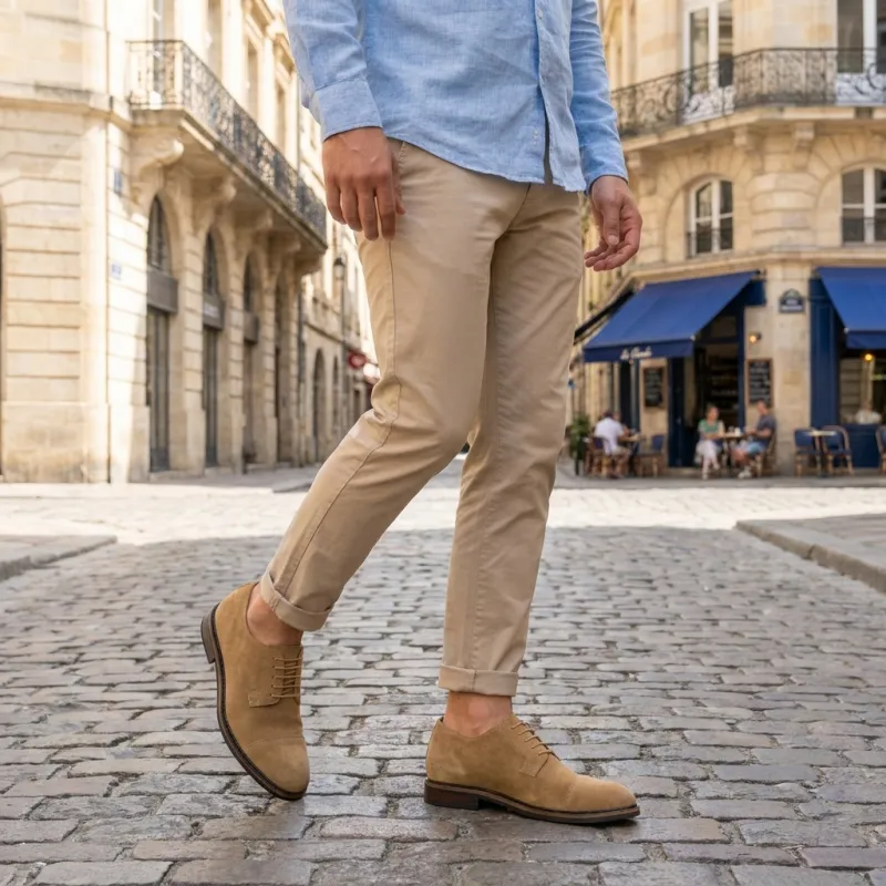 Procida Elevator Shoes Sand +3.0''