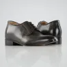 Men’s wedge Derby shoe | Smoky gray +6 CM | Mario Bertulli
