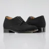 Men's compensated Richelieu | Black +6 CM | Mario Bertulli