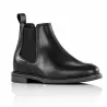Wedge Derby Shoe for Men | black +3.0'' | Mario Bertulli