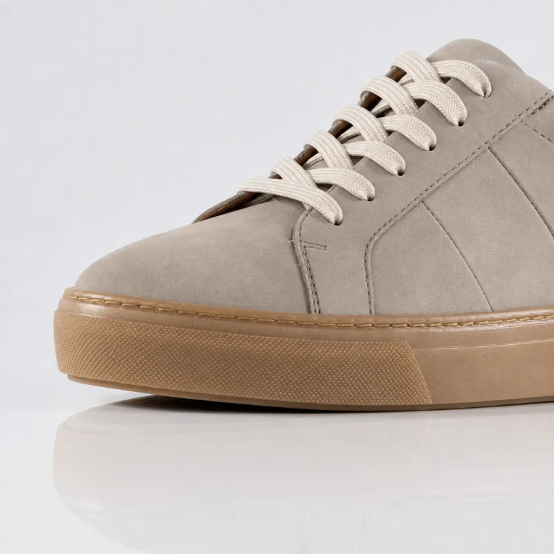 Men’s wedge heel sneaker | Black +6.5 CM | Mario Bertulli