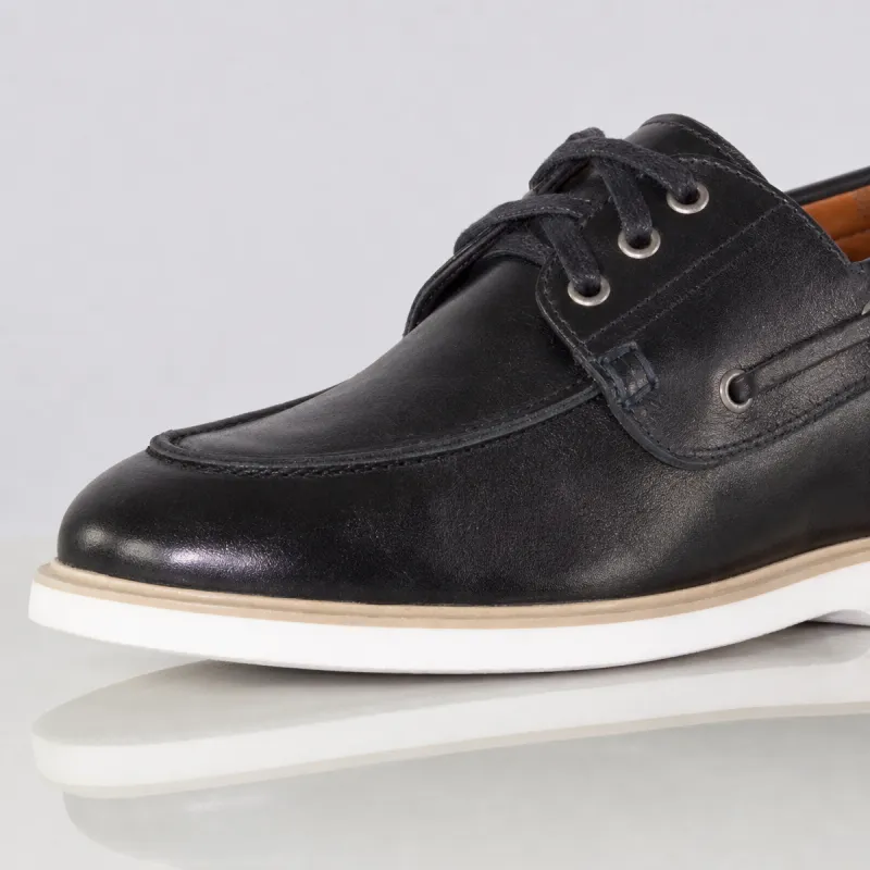 Boat Shoes Dark Navy Manarola +5 cm