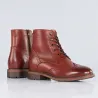 Vercelli Brown Lift Boots +2.4"