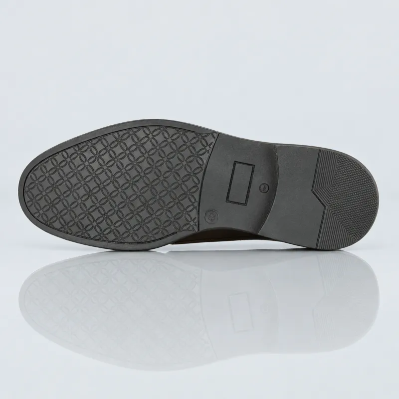 Men's platform Derby shoe | brown +3.0'' | Mario Bertulli