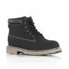 Belted wedge-lined boots Men | black +3.0'' | Mario Bertulli