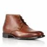 Wedge boots for men | brown +2.6'' | Mario Bertulli