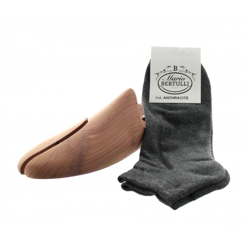 Sport socks anthracite - Sports Socks from Mario Bertulli - specialist in height increasing shoes