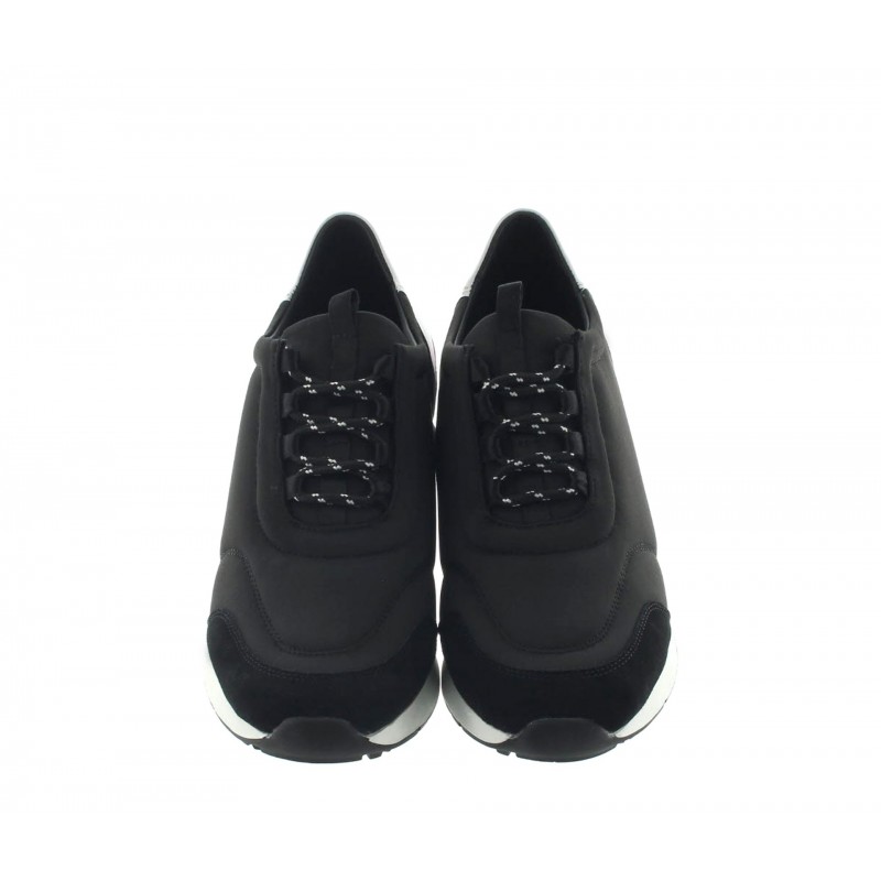 Height Increasing Sports Shoes Men - Black - Textil/nubuck/leather - +2.8'' / +7 CM - Desio - Mario Bertulli
