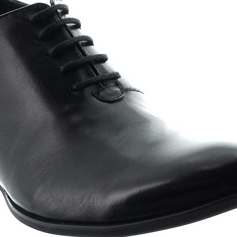 chaussure richelieu semelle rehaussante Homme - Noir - Cuir - +7 CM - Business - Mario Bertulli
