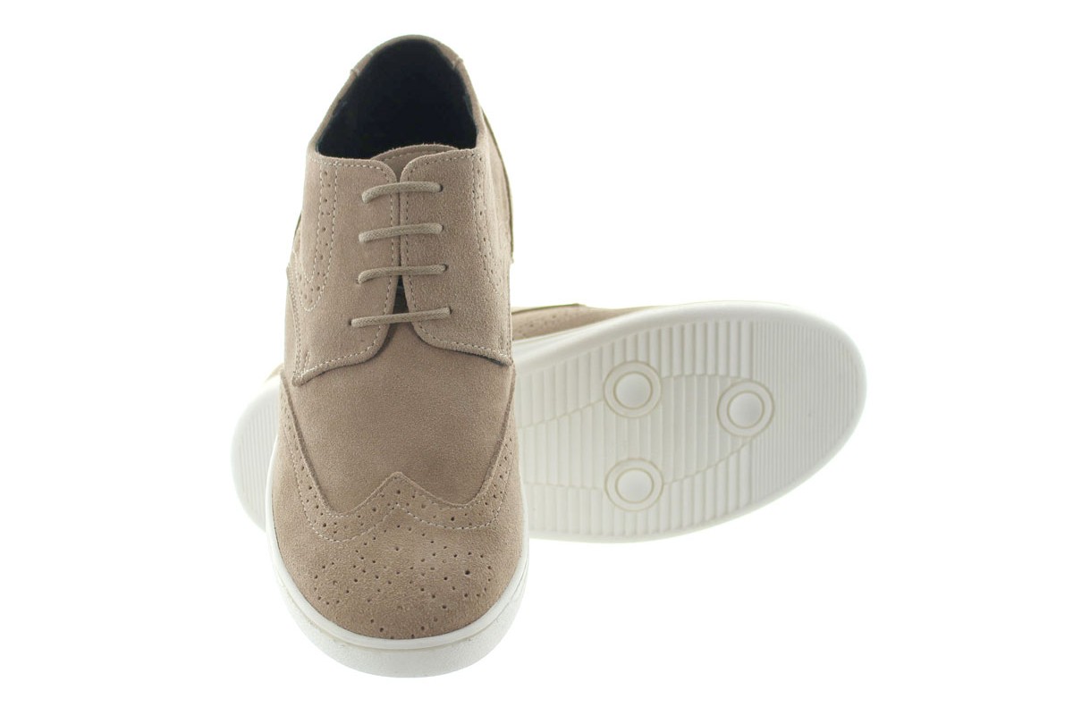 derby beige homme