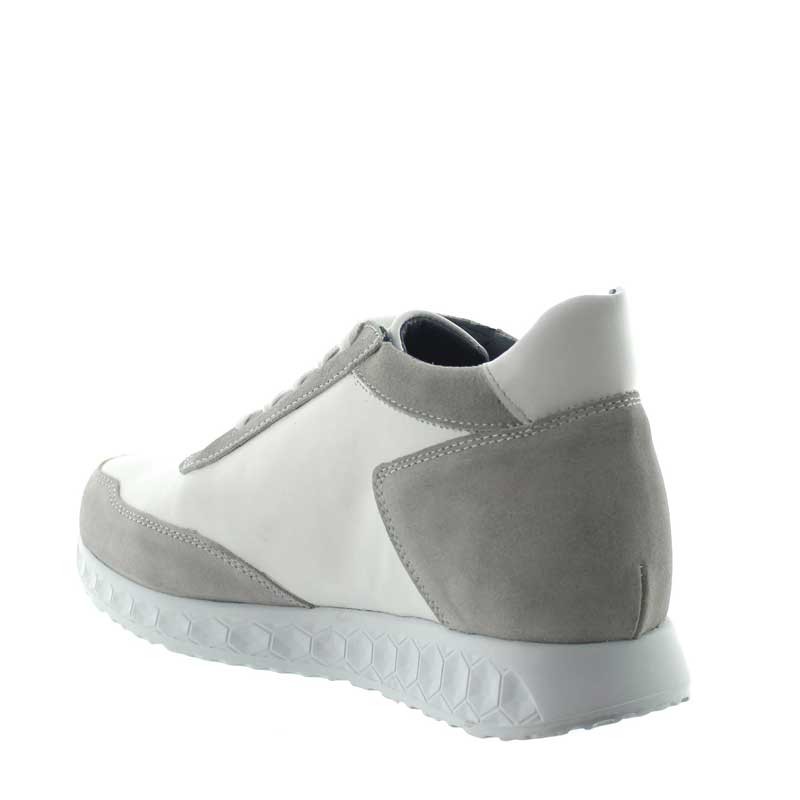 Sneakers rehaussantes Eva - Blanc +7cm