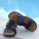 sandales compensées Homme - Noir - Cuir - +5,5 CM - Apricena - Mario Bertulli