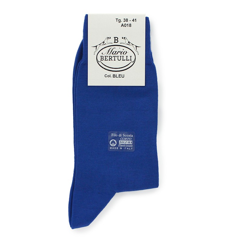 Chaussettes fil d'ecosse - chaussettes fil d'ecosse Homme - Mario Bertulli specialiste de la chaussure grandissante