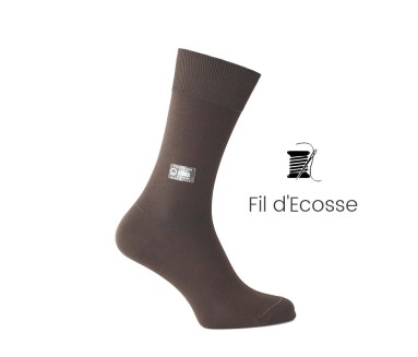 Chaussettes fil d'ecosse - chaussettes fil d'ecosse Homme - Mario Bertulli specialiste de la chaussure grandissante