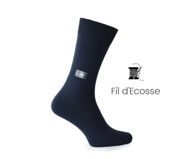 Chaussettes fil d'ecosse - chaussettes fil d'ecosse Homme - Mario Bertulli specialiste de la chaussure grandissante
