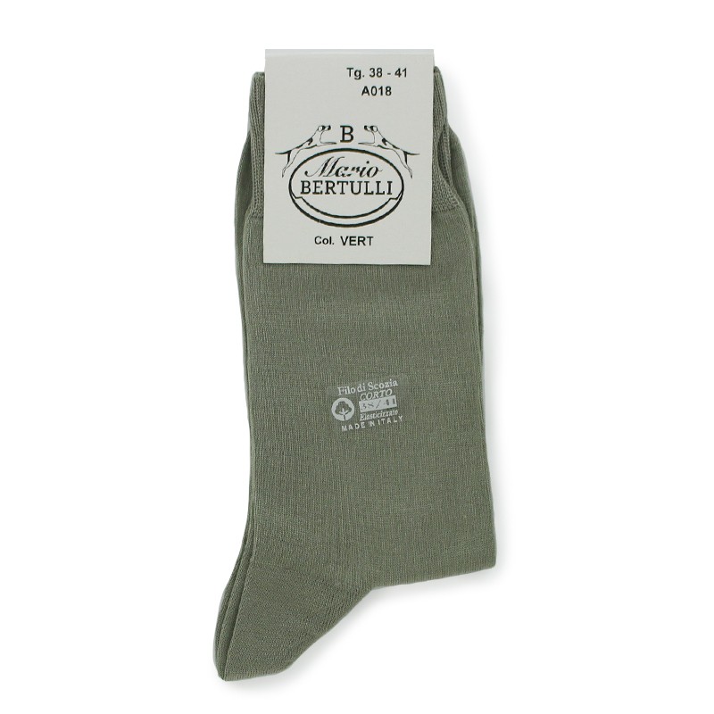 Chaussettes fil d'ecosse - chaussettes fil d'ecosse Homme - Mario Bertulli specialiste de la chaussure grandissante