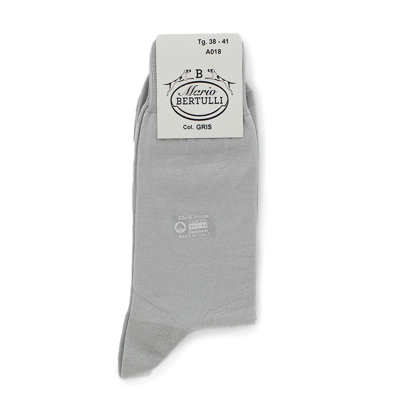 Chaussettes fil d'ecosse - chaussettes fil d'ecosse Homme - Mario Bertulli specialiste de la chaussure grandissante