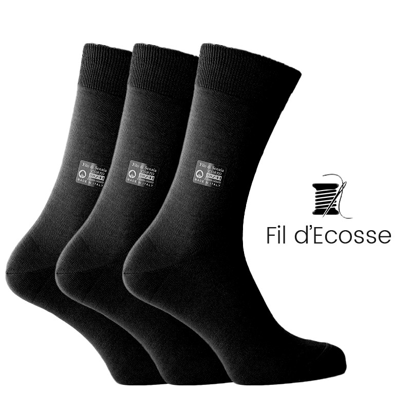 Chaussettes homme noire - Tout Simplement